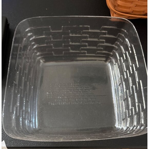 Longaberger 1989 Large Cake Basket Lined Including Insert & Liner - Picture 13 of 16